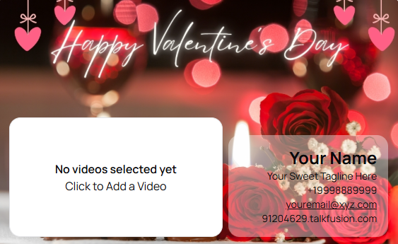 Send Personalized Video Emails For A Valentines Day Surprise